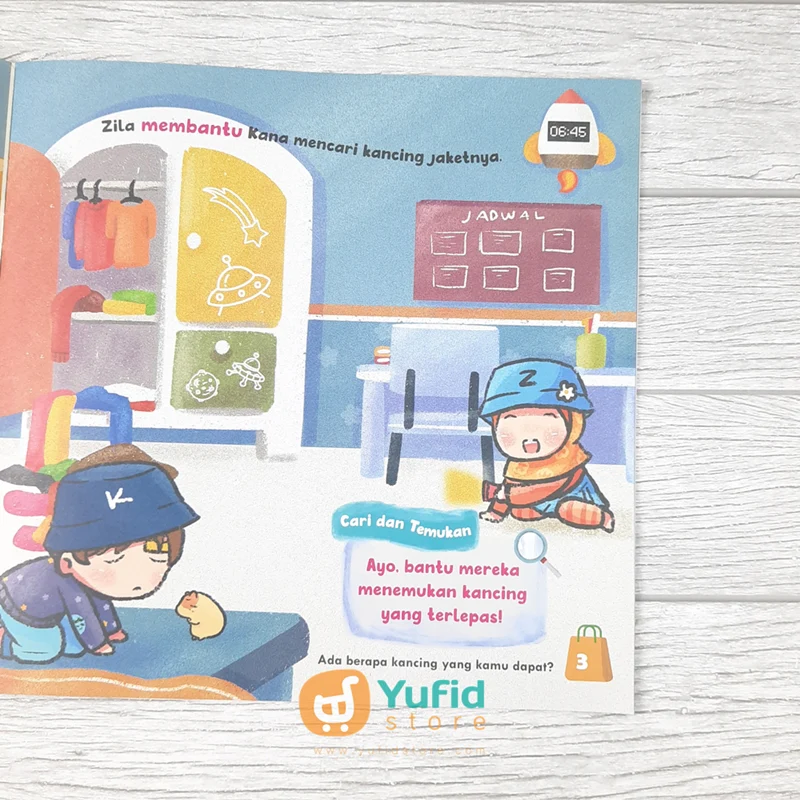 BUKU BUTUH ATAU INGIN? SERI MEMBENTUK KARAKTER AR-RUSYD (MASKANA KIDS) - Image 4