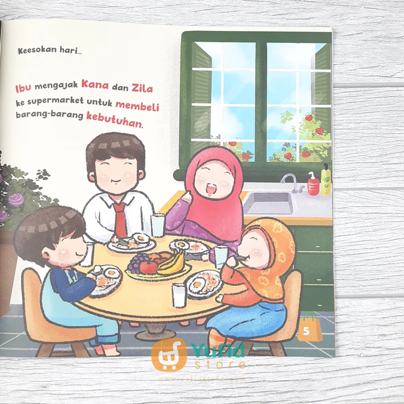 BUKU BUTUH ATAU INGIN? SERI MEMBENTUK KARAKTER AR-RUSYD (MASKANA KIDS) - Image 5