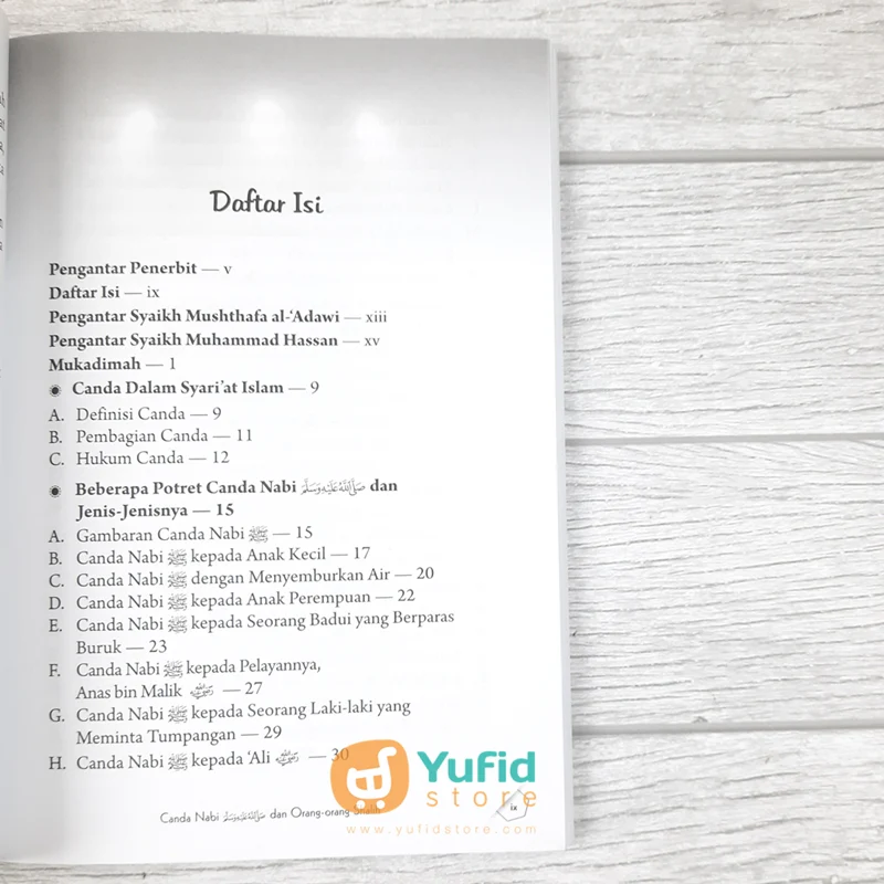 BUKU CANDA NABI DAN ORANG-ORANG SHALIH (PUSTAKA IMAM ASY SYAFII) - Image 4