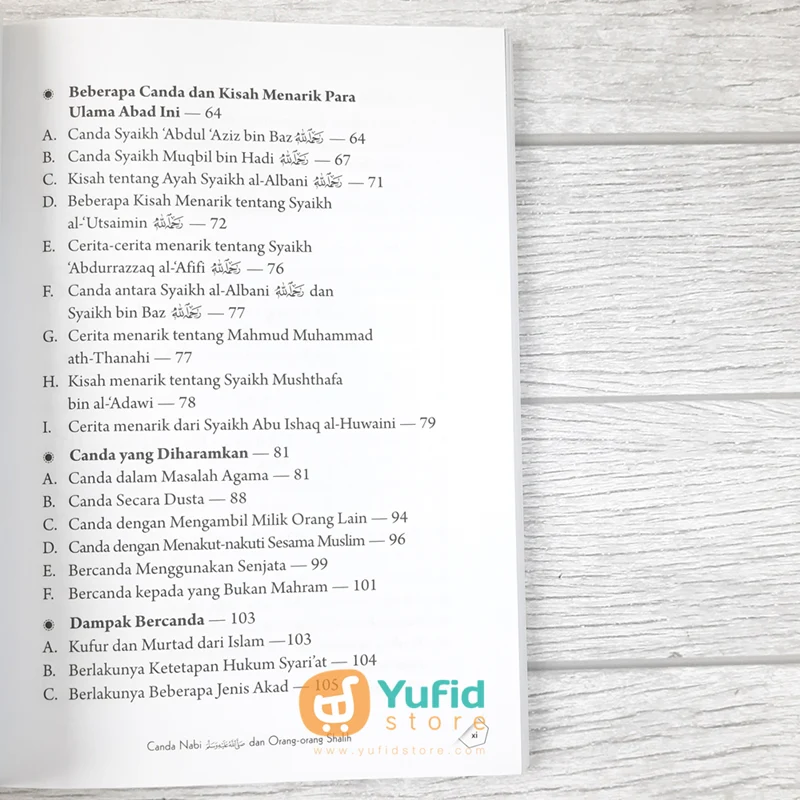 BUKU CANDA NABI DAN ORANG-ORANG SHALIH (PUSTAKA IMAM ASY SYAFII) - Image 5