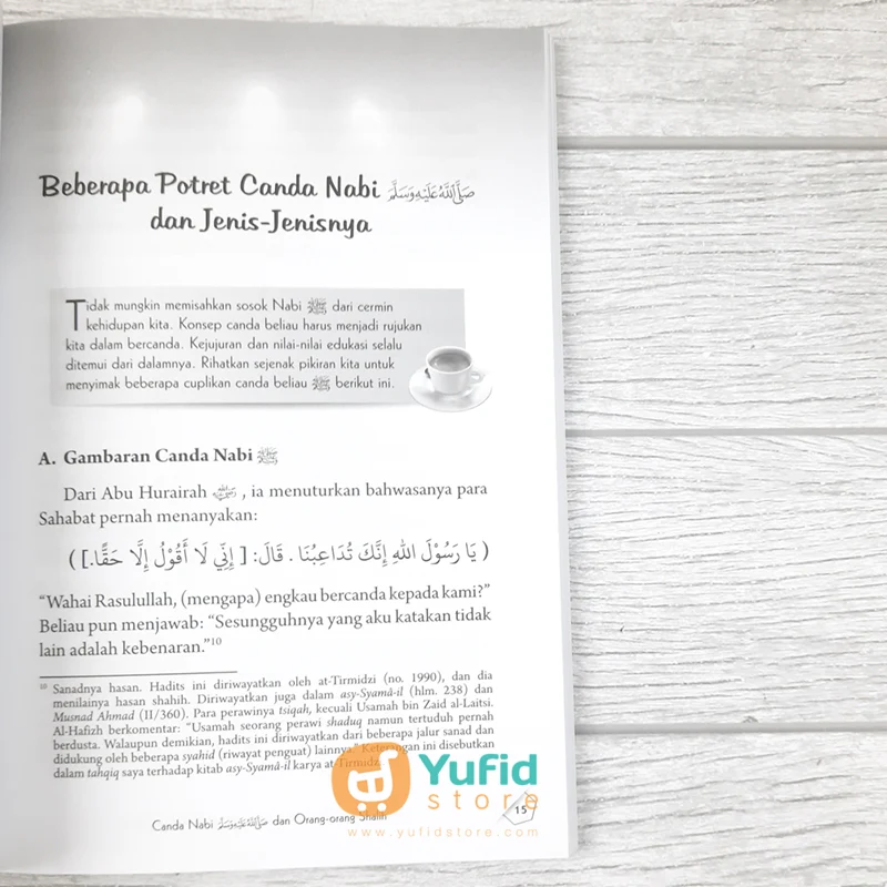 BUKU CANDA NABI DAN ORANG-ORANG SHALIH (PUSTAKA IMAM ASY SYAFII) - Image 8
