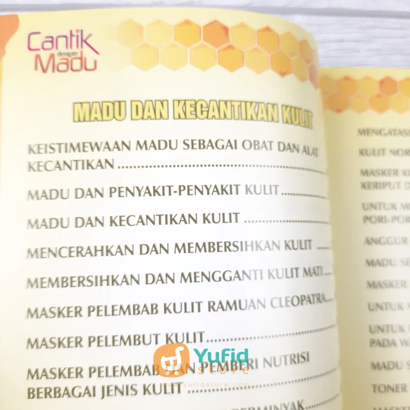 BUKU CANTIK DENGAN MADU (KISWAH MEDIA) - Image 5