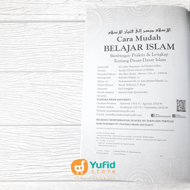 BUKU CARA MUDAH BELAJAR ISLAM (PUSTAKA IMAM ASY SYAFII) - Image 3