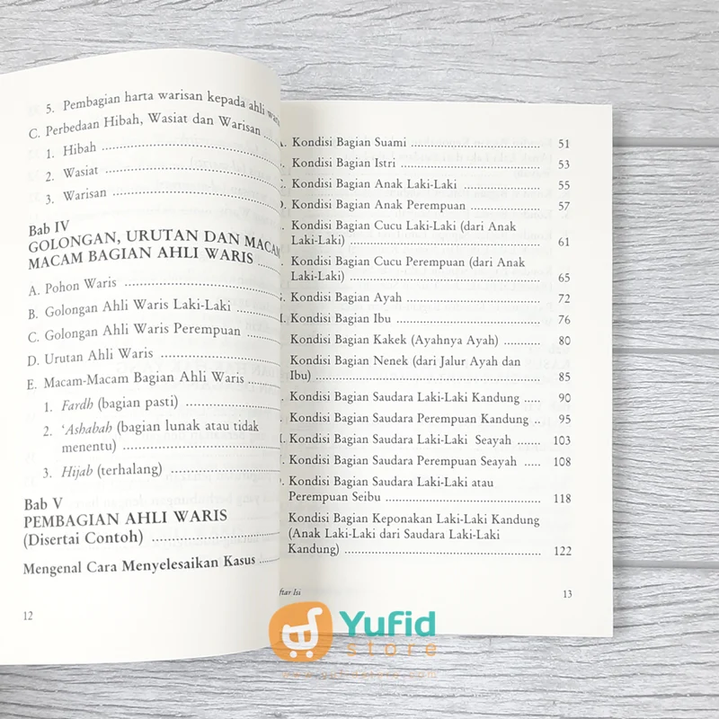 BUKU CARA MUDAH MEMBAGI WARIS DISERTAI BANYAK CONTOH PRAKTIS DAN MUDAH (PUSTAKA IBNU UMAR) - Image 6