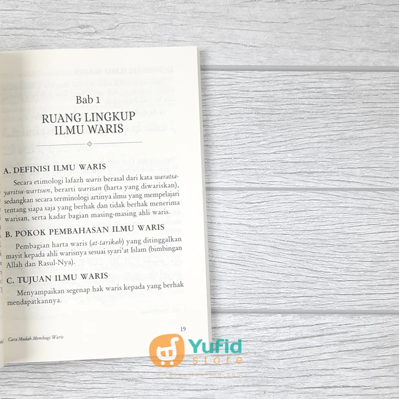 BUKU CARA MUDAH MEMBAGI WARIS DISERTAI BANYAK CONTOH PRAKTIS DAN MUDAH (PUSTAKA IBNU UMAR) - Image 8