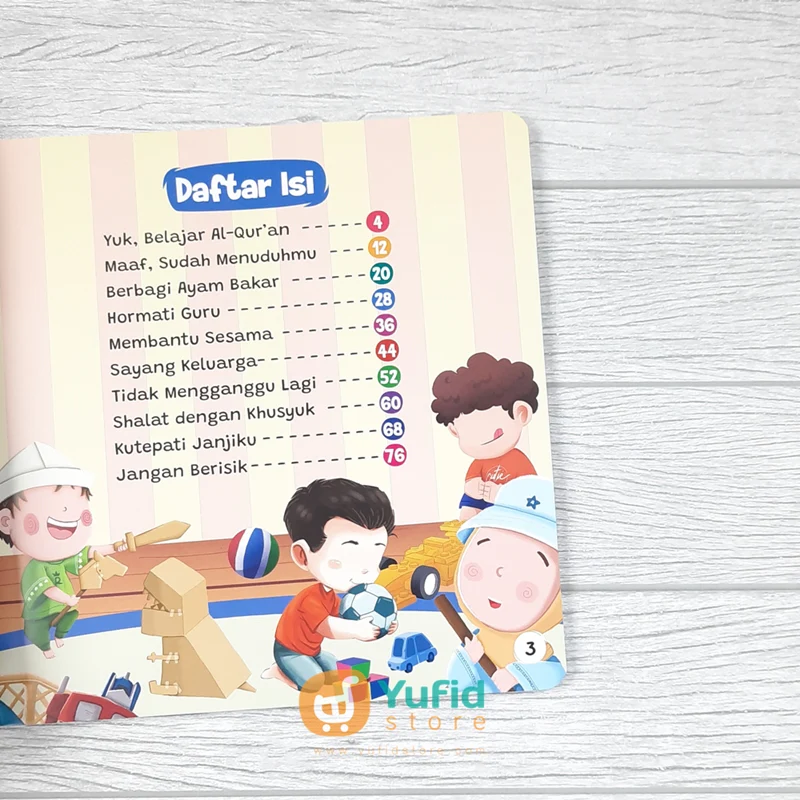 BUKU CERITA BUNDA SEBELUM TIDUR MENJADI ANAK YANG BAIK (PQS) - Image 5
