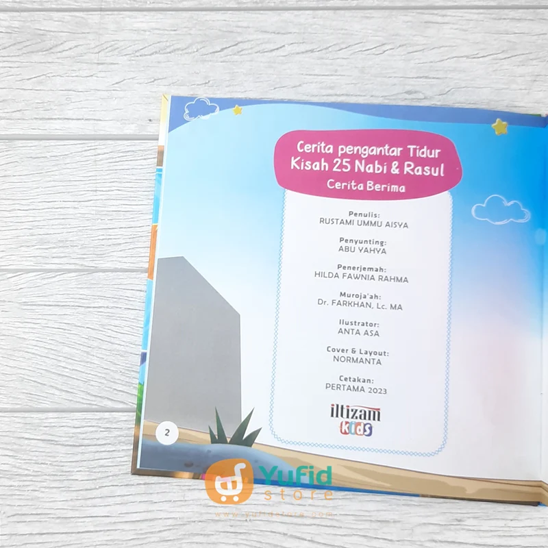 BUKU CERITA PENGANTAR TIDUR KISAH 25 NABI DAN RASUL (ILTIZAM) - Image 3