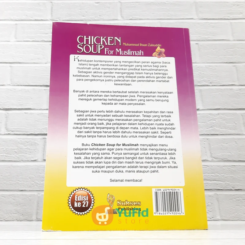 BUKU CHICKEN SOUP FOR MUSLIMAH (SUKSES PUBLISHING) - Image 2