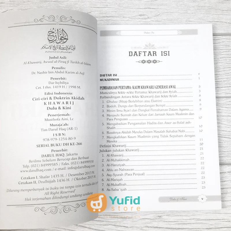 Buku Ciri-ciri dan Doktrin Akidah Khawarij Dulu dan Kini (Darul Haq) - Image 3