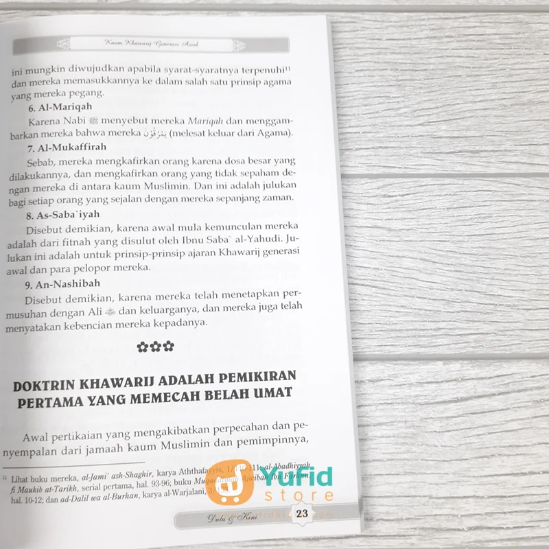 Buku Ciri-ciri dan Doktrin Akidah Khawarij Dulu dan Kini (Darul Haq) - Image 8
