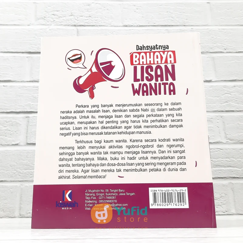 BUKU DAHSYATNYA BAHAYA LISAN WANITA (KISWAH MEDIA) - Image 2