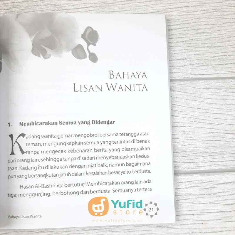 BUKU DAHSYATNYA BAHAYA LISAN WANITA (KISWAH MEDIA) - Image 6