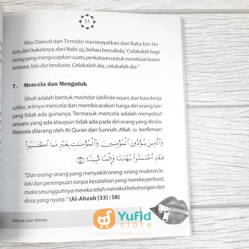 BUKU DAHSYATNYA BAHAYA LISAN WANITA (KISWAH MEDIA) - Image 8