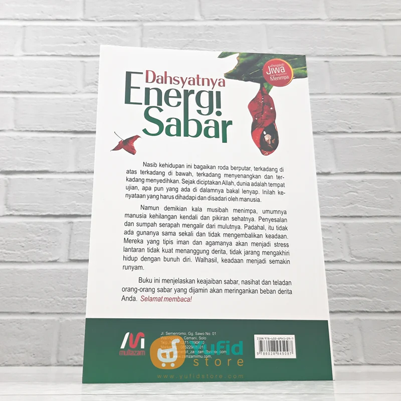 BUKU DAHSYATNYA ENERGI SABAR (MULTAZAM) - Image 2