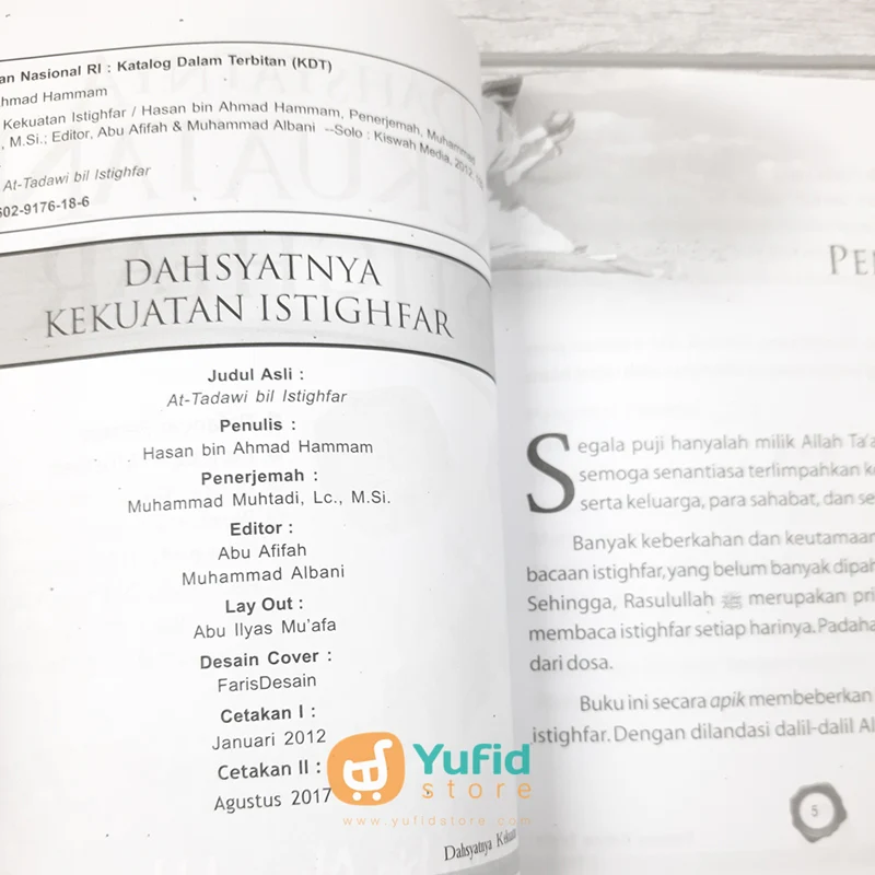 Buku Dahsyatnya Kekuatan Istighfar (Kiswah Media) - Image 3