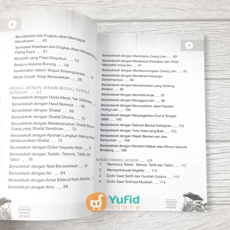 BUKU DAHSYATNYA SEDEKAH ORANG MISKIN (MULTAZAM) - Image 5