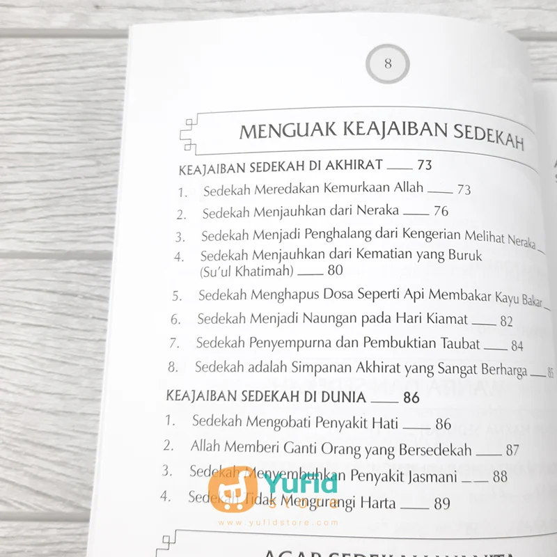 BUKU DAHSYATNYA SEDEKAH WANITA (NABAWI) - Image 5