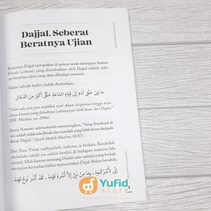 Buku Dajjal Fitnah Terbesar Akhir Zaman (Rumaysho) - Image 6