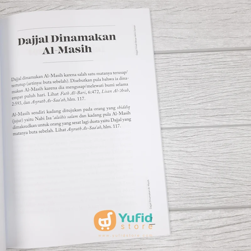 Buku Dajjal Fitnah Terbesar Akhir Zaman (Rumaysho) - Image 7