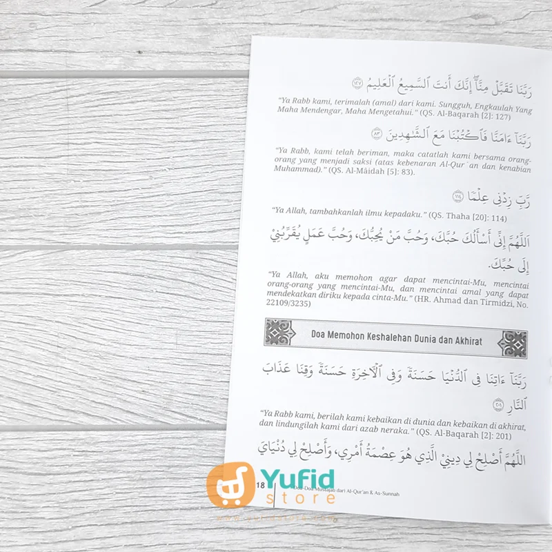 BUKU DOA-DOA MUSTAJAB DARI AL-QUR'AN DAN AS-SUNNAH (INSAN KAMIL) - Image 8