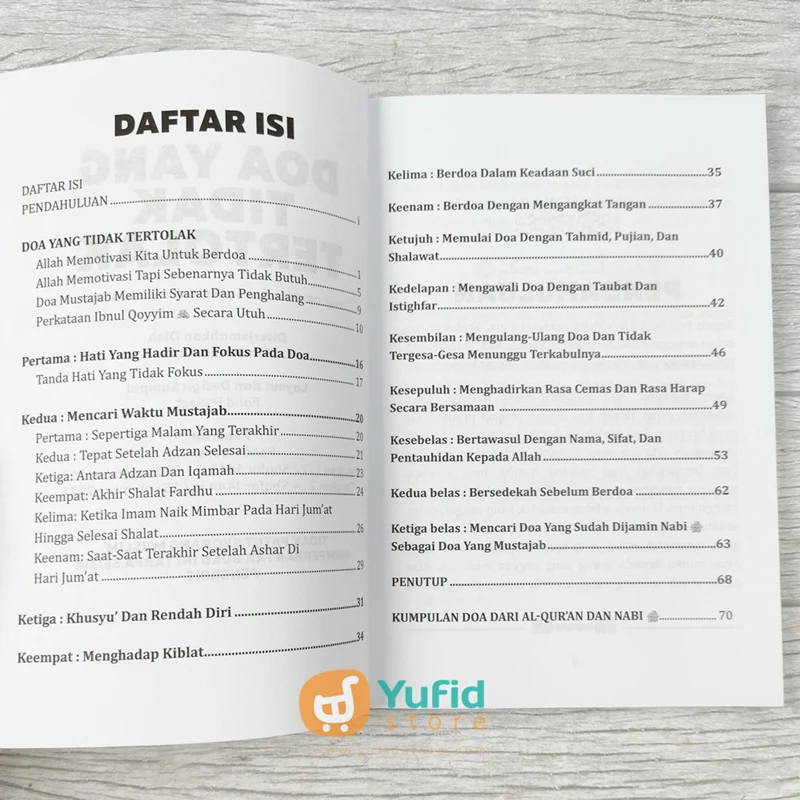 BUKU DOA YANG TIDAK TERTOLAK (FAHD PUBLISHING) - Image 4