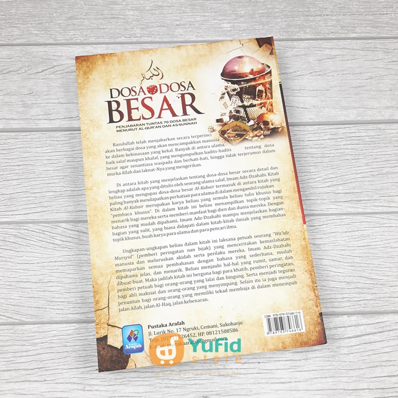 Buku Dosa-Dosa Besar (Pustaka Arafah) - Image 2
