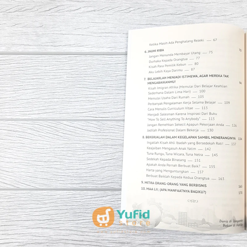 BUKU DUNIA DI TANGANKU BUKAN DI HATIKU (PUSTAKA AL-KAUTSAR) - Image 6
