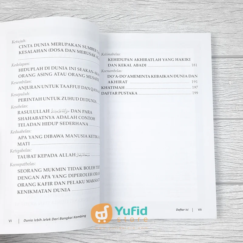 BUKU DUNIA LEBIH JELEK DARIPADA BANGKAI KAMBING (PUSTAKA AT-TAQWA) - Image 5