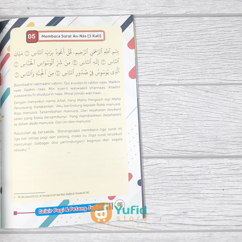 BUKU DZIKIR PAGI DAN PETANG JUNIOR (PUSTAKA ARAFAH) - Image 7