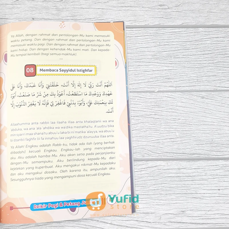 BUKU DZIKIR PAGI DAN PETANG JUNIOR (PUSTAKA ARAFAH) - Image 8