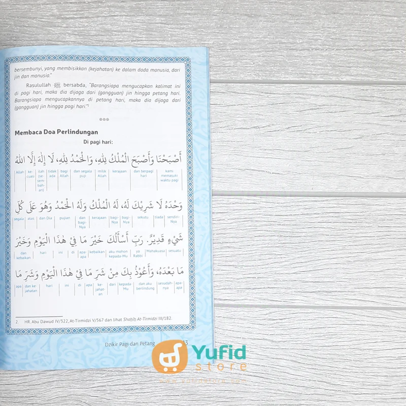 BUKU DZIKIR PAGI DAN PETANG PERKATA (PUSTAKA ARAFAH) - Image 7