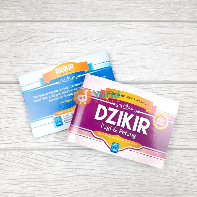 Buku Dzikir Pagi Dan Petang Mini (Pustaka Arafah) - Image 2