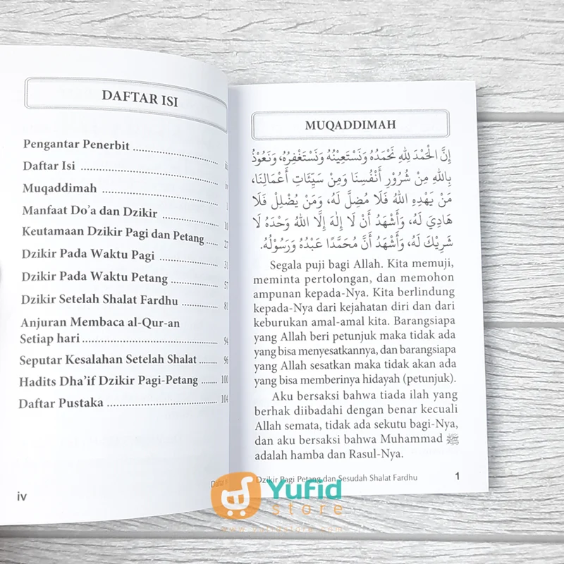 BUKU DZIKIR PAGI PETANG DAN SESUDAH SHALAT FARDHU (PUSTAKA IMAM ASY SYAFII) - Image 4