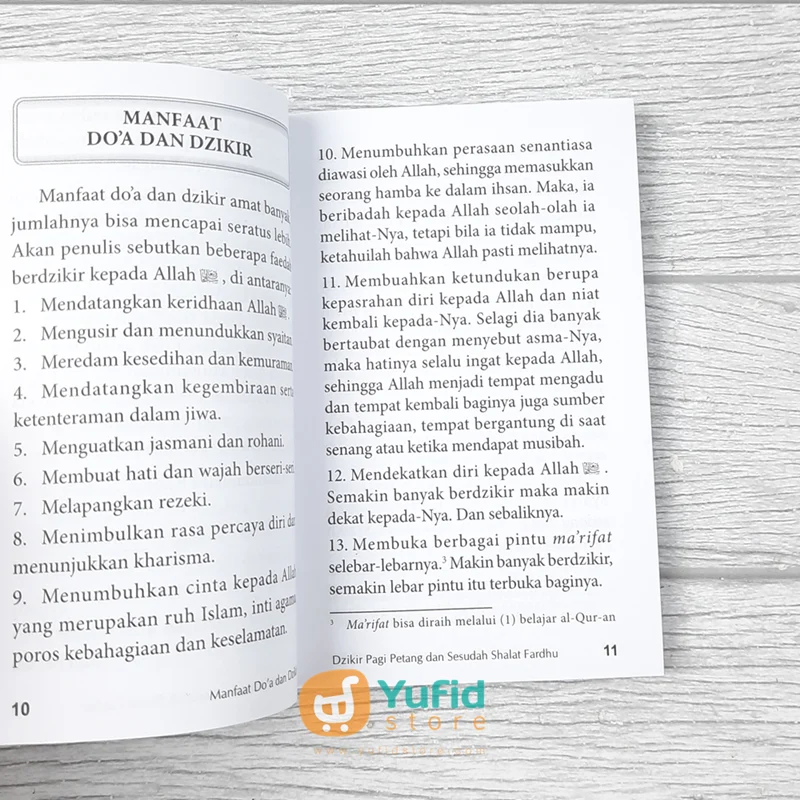 BUKU DZIKIR PAGI PETANG DAN SESUDAH SHALAT FARDHU (PUSTAKA IMAM ASY SYAFII) - Image 5