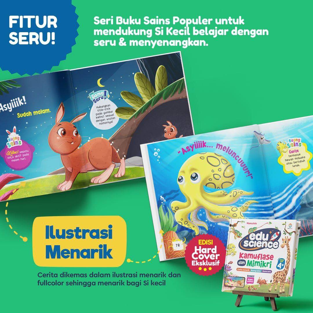 BUKU EDU SCIENCE KAMUFLASE DAN MIMIKRI (VISI MANDIRI) - Image 2