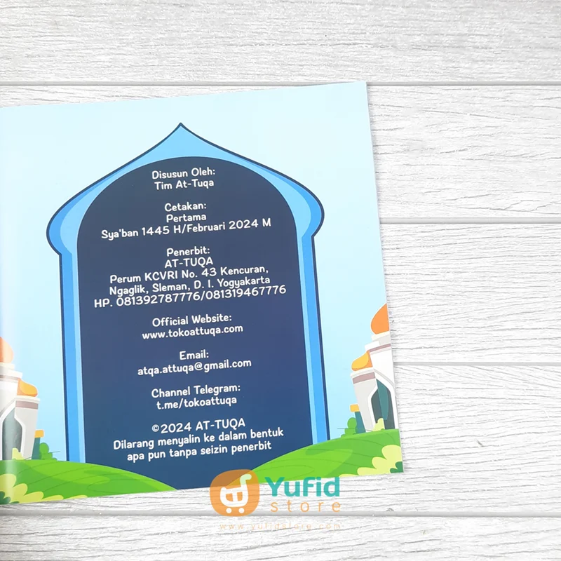 BUKU ENSIKLOPEDI 3 MASJID UTAMA MASJIDIL AQSHA SERI 3 (AT TUQA KIDS) - Image 3