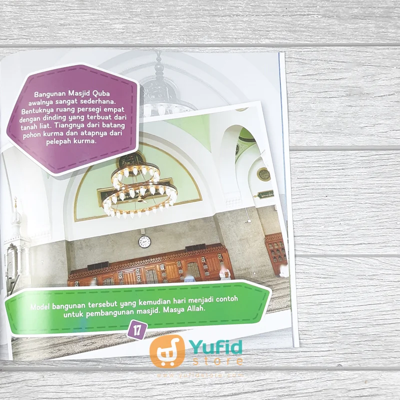 BUKU ENSIKLOPEDI 3 MASJID UTAMA MASJIDIL AQSHA SERI 3 (AT TUQA KIDS) - Image 8