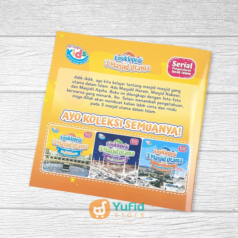BUKU ENSIKLOPEDI 3 MASJID UTAMA MASJIDIL HARAM SERI 1 (ATTUQA KIDS) - Image 2
