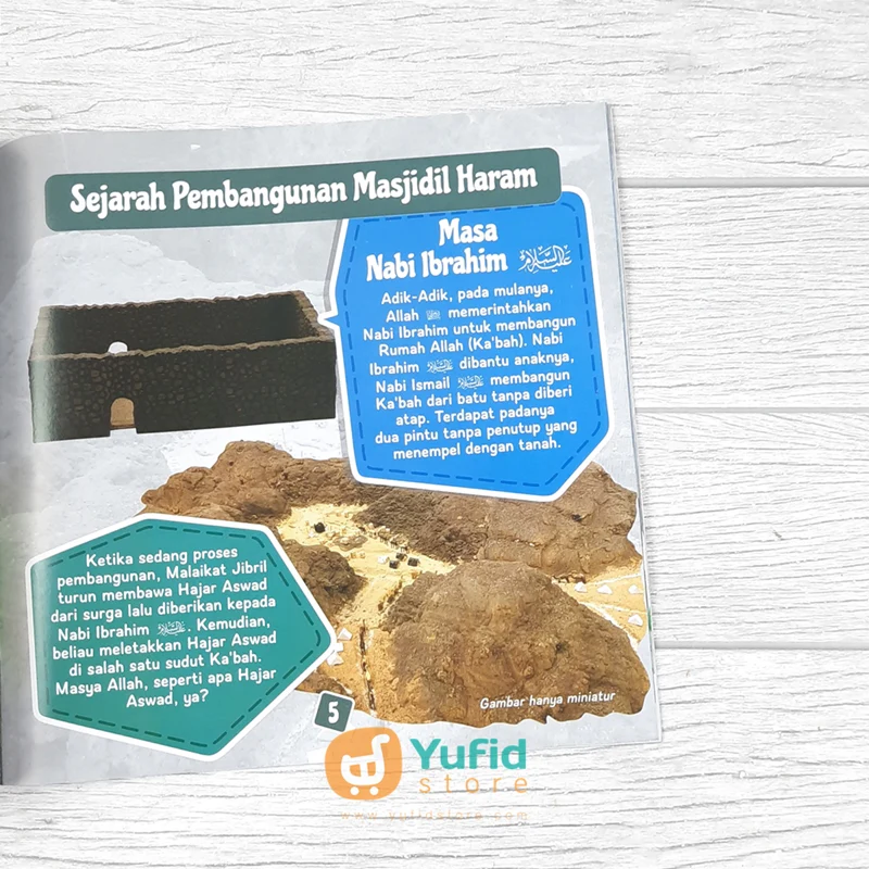 BUKU ENSIKLOPEDI 3 MASJID UTAMA MASJIDIL HARAM SERI 1 (ATTUQA KIDS) - Image 4