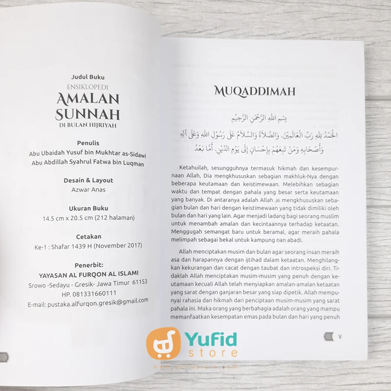 BUKU ENSIKLOPEDI AMALAN SUNNAH DI BULAN HIJRIYAH (PUSTAKA AL FURQON) - Image 3