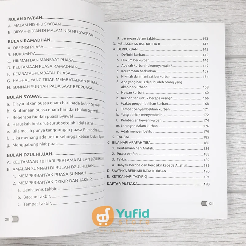 BUKU ENSIKLOPEDI AMALAN SUNNAH DI BULAN HIJRIYAH (PUSTAKA AL FURQON) - Image 5