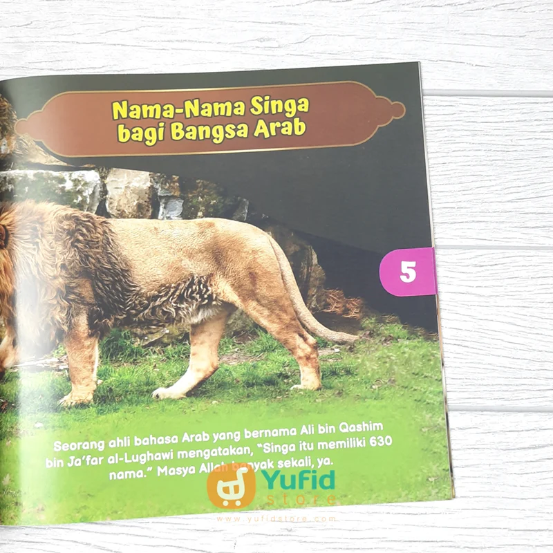 BUKU ENSIKLOPEDI HEWAN SERI 1 (AT-TUQA KIDS) - Image 5
