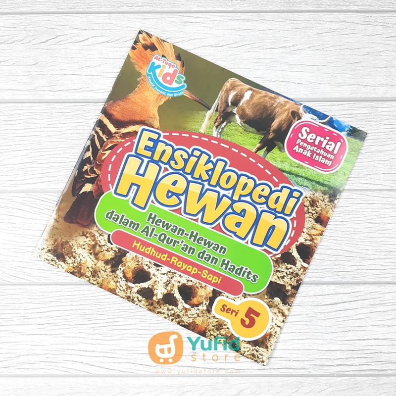 BUKU ENSIKLOPEDI HEWAN SERI 5 (AT-TUQA KIDS)