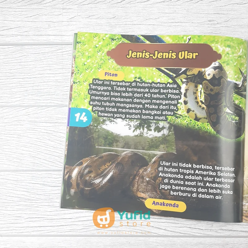 BUKU ENSIKLOPEDI HEWAN SERI 6 (AT-TUQA KIDS) - Image 6