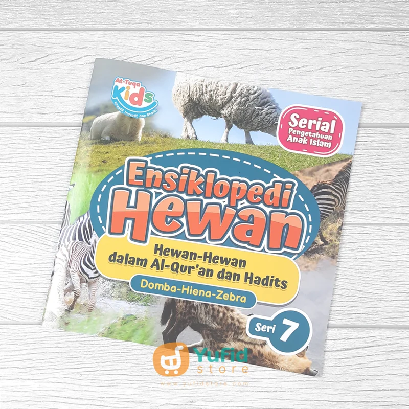 BUKU ENSIKLOPEDI HEWAN SERI 7 (AT-TUQA KIDS)