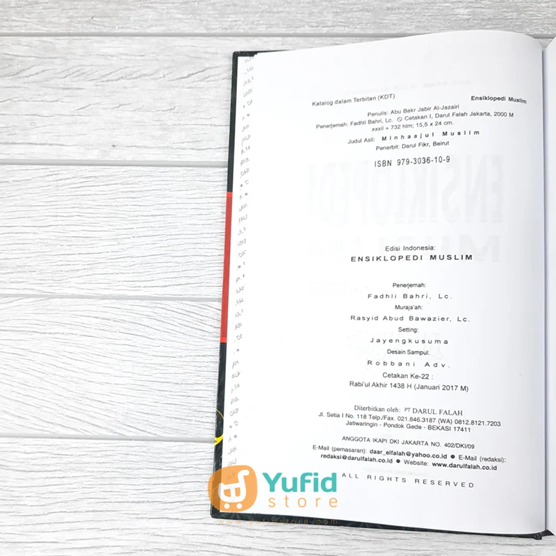 BUKU ENSIKLOPEDI MUSLIM (DARUL FALAH) - Image 3