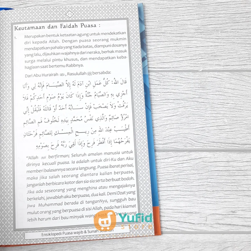 Buku Ensiklopedi Puasa Wajib Dan Sunnah Setahun (As-Salam Publishing) - Image 7