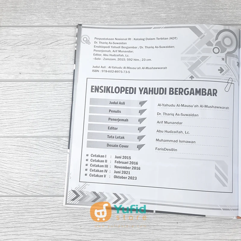BUKU ENSIKLOPEDI YAHUDI BERGAMBAR (ZAMZAM) - Image 3