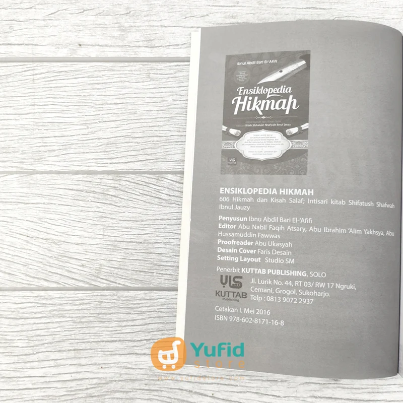 BUKU ENSIKLOPEDIA HIKMAH 606 HIKMAH DAN KISAH SALAF (KUTTAB PUBLISHING) - Image 3