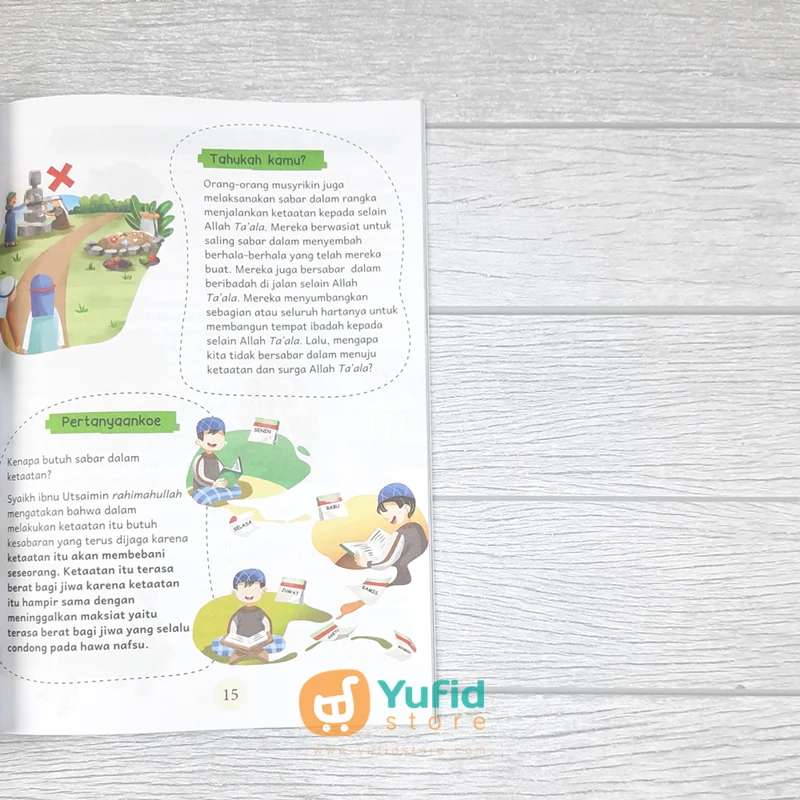 BUKU ENSIKLOPEDIA SABAR FOR KIDS (AHLAN) - Image 7